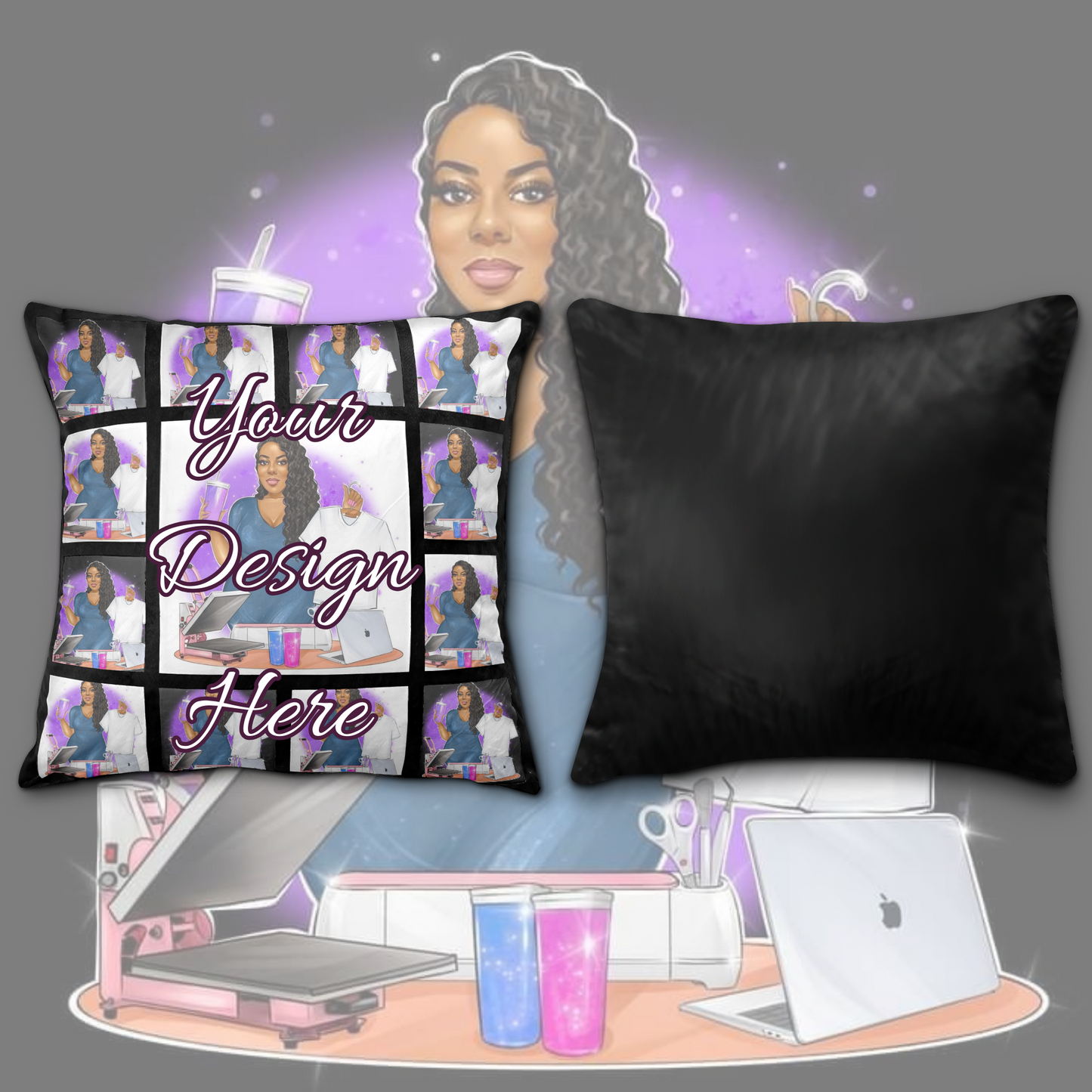 Custom Photo Panel Pillow