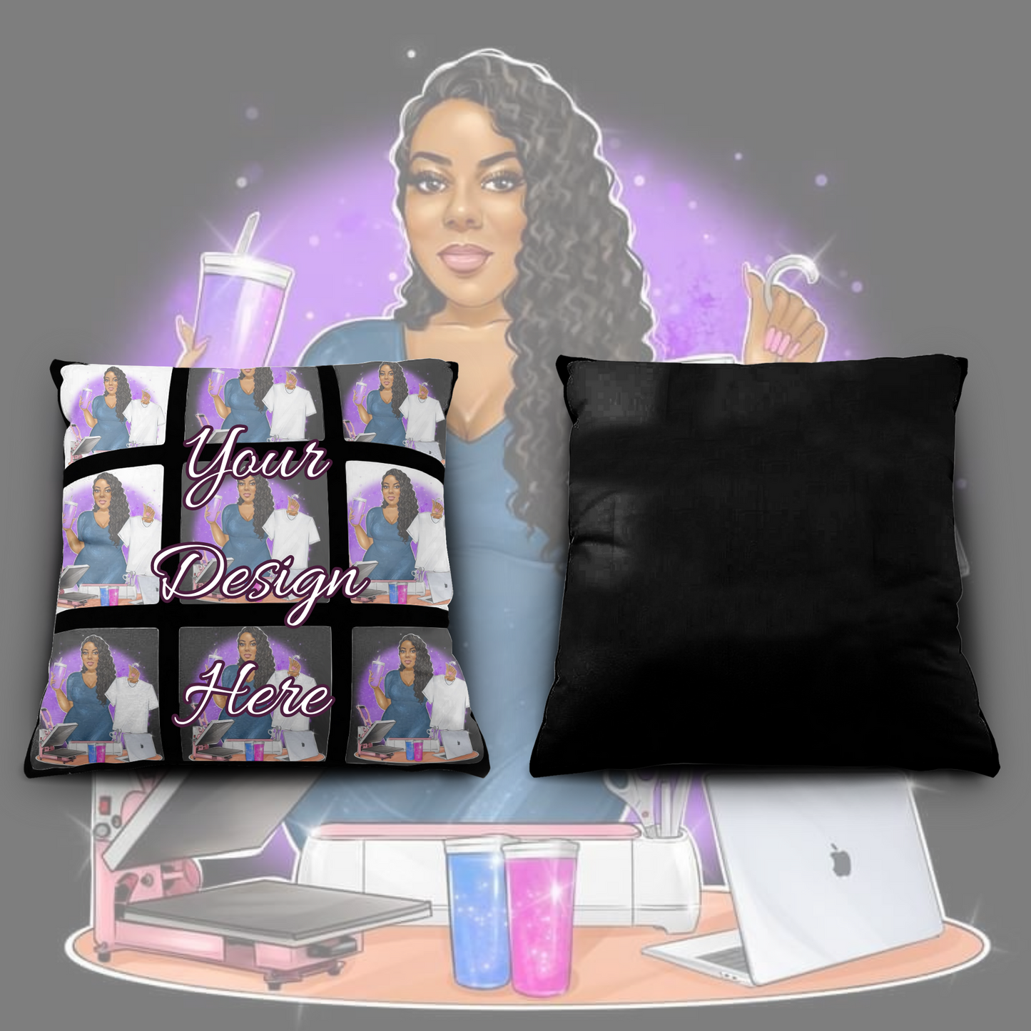 Custom Photo Panel Pillow